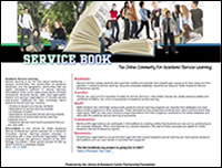 Screenshot of Servicebook.org